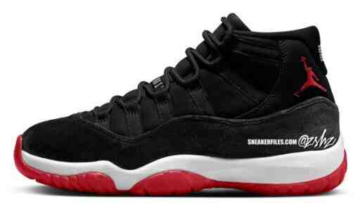 Air Jordan 11 Bred, Air Jordan 11, Air Jordan 1 - Air Jordan 11 "Bred Velvet" 2024 年假日發佈