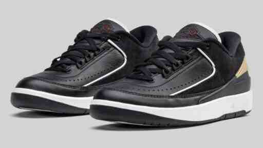 Air Jordan 2 Low, Air Jordan 2 - Air Jordan 2 Low "黑色/校服紅 "2024 年春季發佈