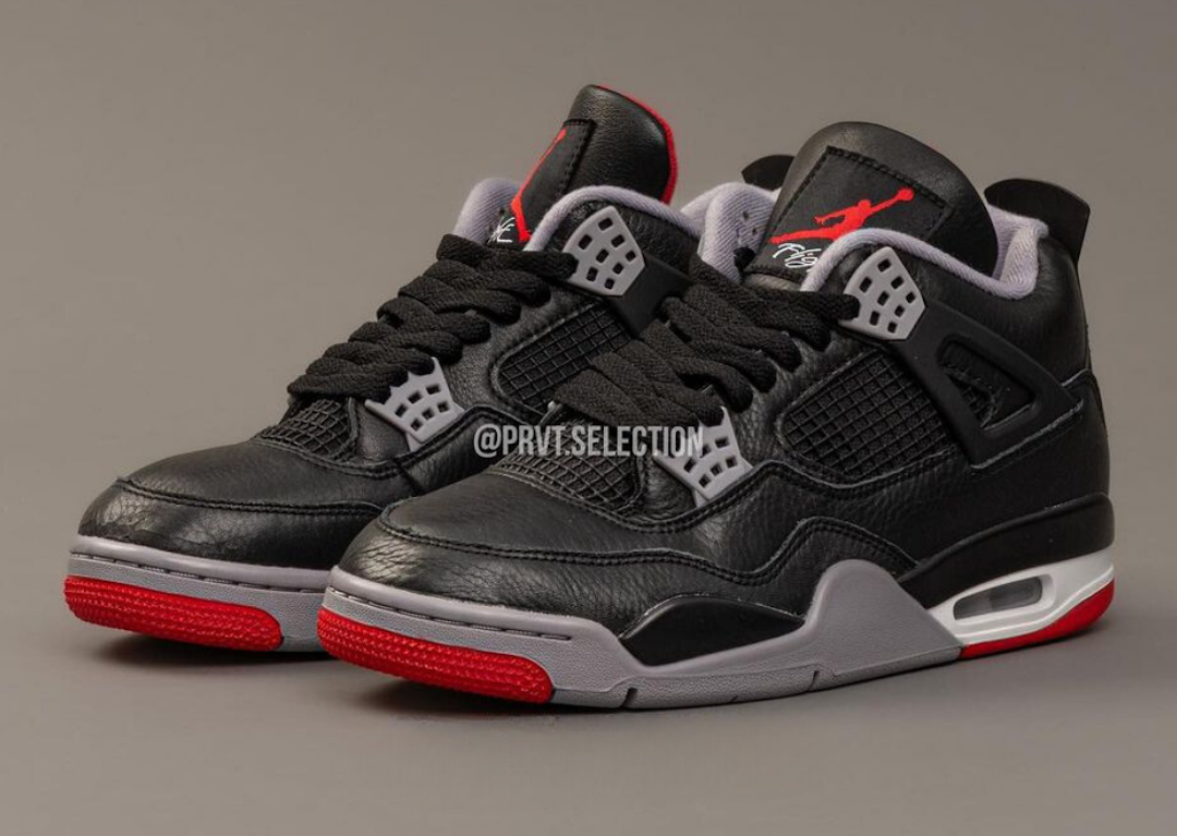 Nike, Air Jordan 4 Bred, Air Jordan 4 - Air Jordan 4 "Bred Reimagined" 2023 年 2 月發佈