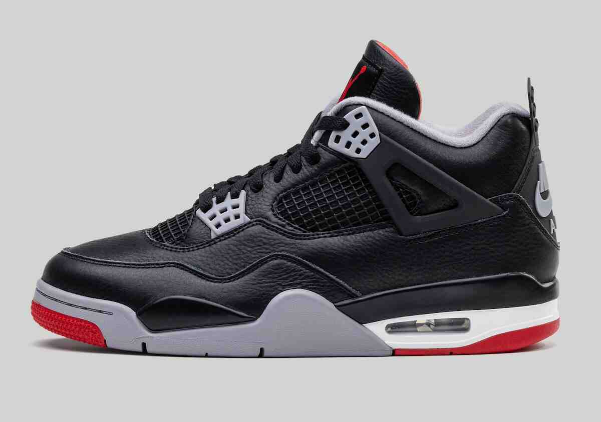 Nike, Air Jordan 4 Bred, Air Jordan 4 - Air Jordan 4 "Bred Reimagined" 2023 年 2 月發佈