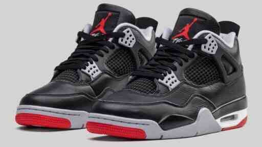 Nike, Air Jordan 4 Bred, Air Jordan 4 - Air Jordan 4 "Bred Reimagined" 2023 年 2 月發佈