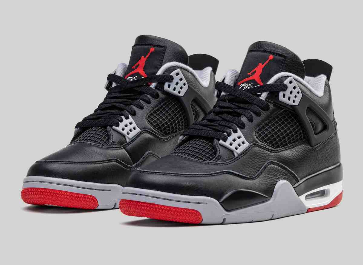 Nike, Air Jordan 4 Bred, Air Jordan 4 - Air Jordan 4 "Bred Reimagined" 2023 年 2 月發佈