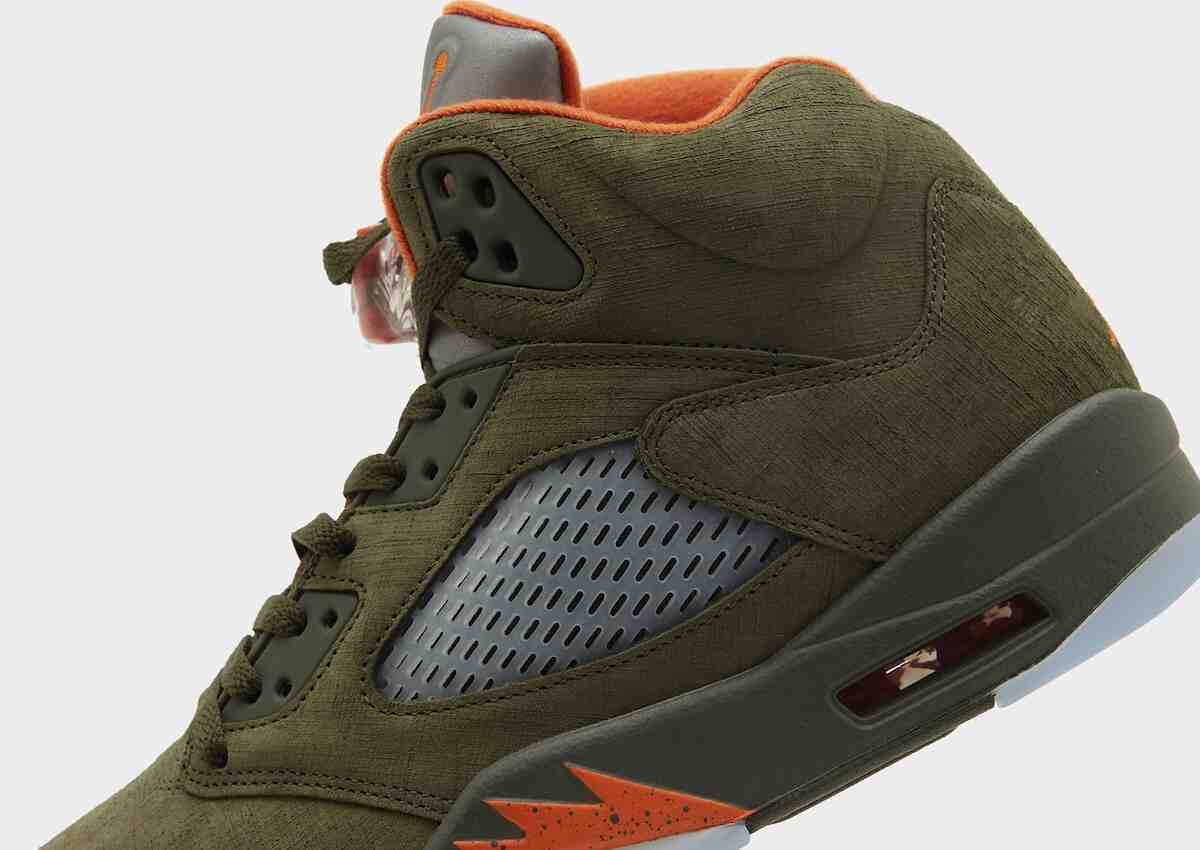空氣喬丹 5 "橄欖色 "2024 年 3 月回歸 Nike, Air Jordan 5 Olive, Air Jordan 5, Air Jordan 4 - 空氣喬丹 5 "橄欖色 "2024 年 3 月回歸