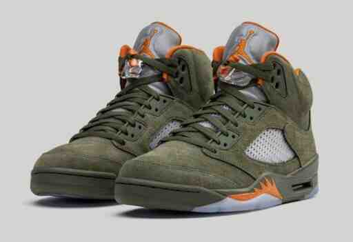 空氣喬丹 5 "橄欖色 "2024 年 3 月回歸 Nike, Air Jordan 5 Olive, Air Jordan 5, Air Jordan 4 - 空氣喬丹 5 "橄欖色 "2024 年 3 月回歸
