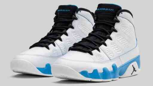 Nike, Air Jordan 9 Powder Blue, Air Jordan 9, Air Jordan 4 - Air Jordan 9 "粉藍 "將於 2024 年 3 月回歸