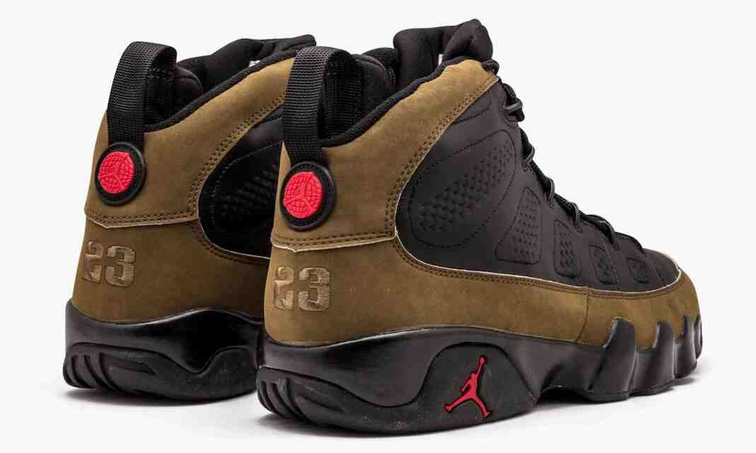 空氣喬丹 9 "橄欖色 "2024 年假日回歸 Nike, Air Jordan 9 Olive, Air Jordan 9 - 空氣喬丹 9 "橄欖色 "2024 年假日回歸