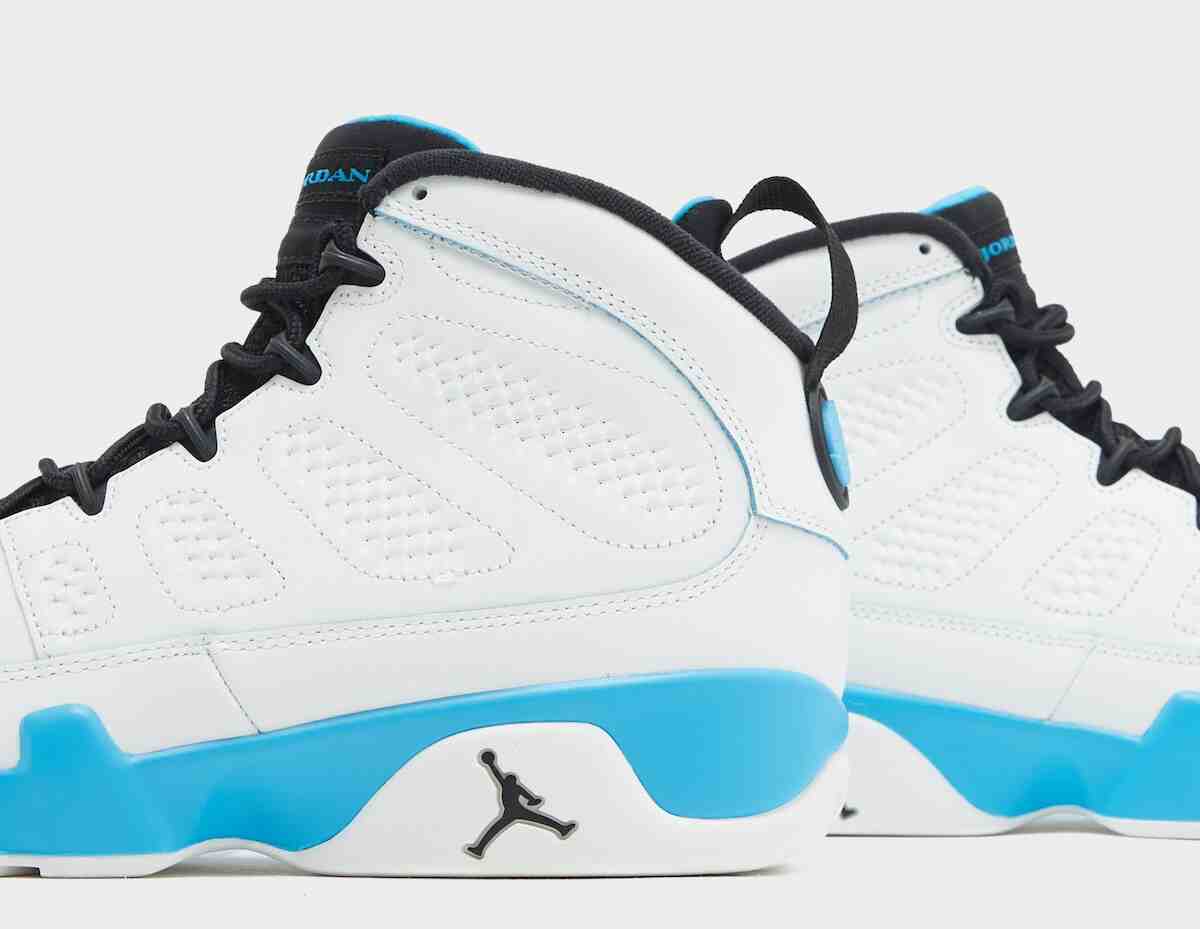 Air Jordan 9 "粉藍 "將於 2024 年 3 月回歸 Nike, Air Jordan 9 Powder Blue, Air Jordan 9, Air Jordan 4 - Air Jordan 9 "粉藍 "將於 2024 年 3 月回歸