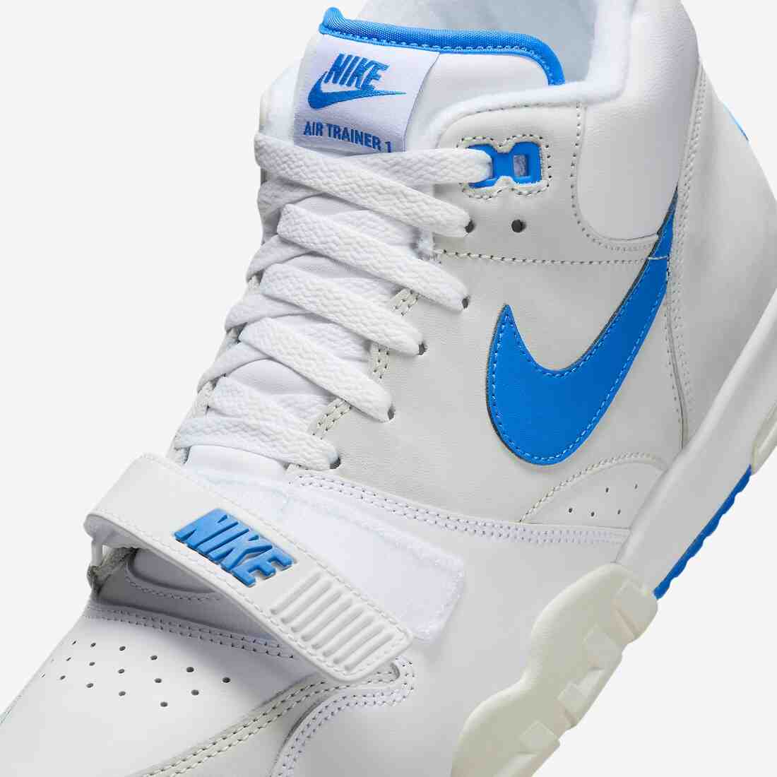 耐克 Air Trainer 1 "白色/照片藍 "現已上市 Nike Air Trainer 1, Nike - 耐克 Air Trainer 1 "白色/照片藍 "現已上市