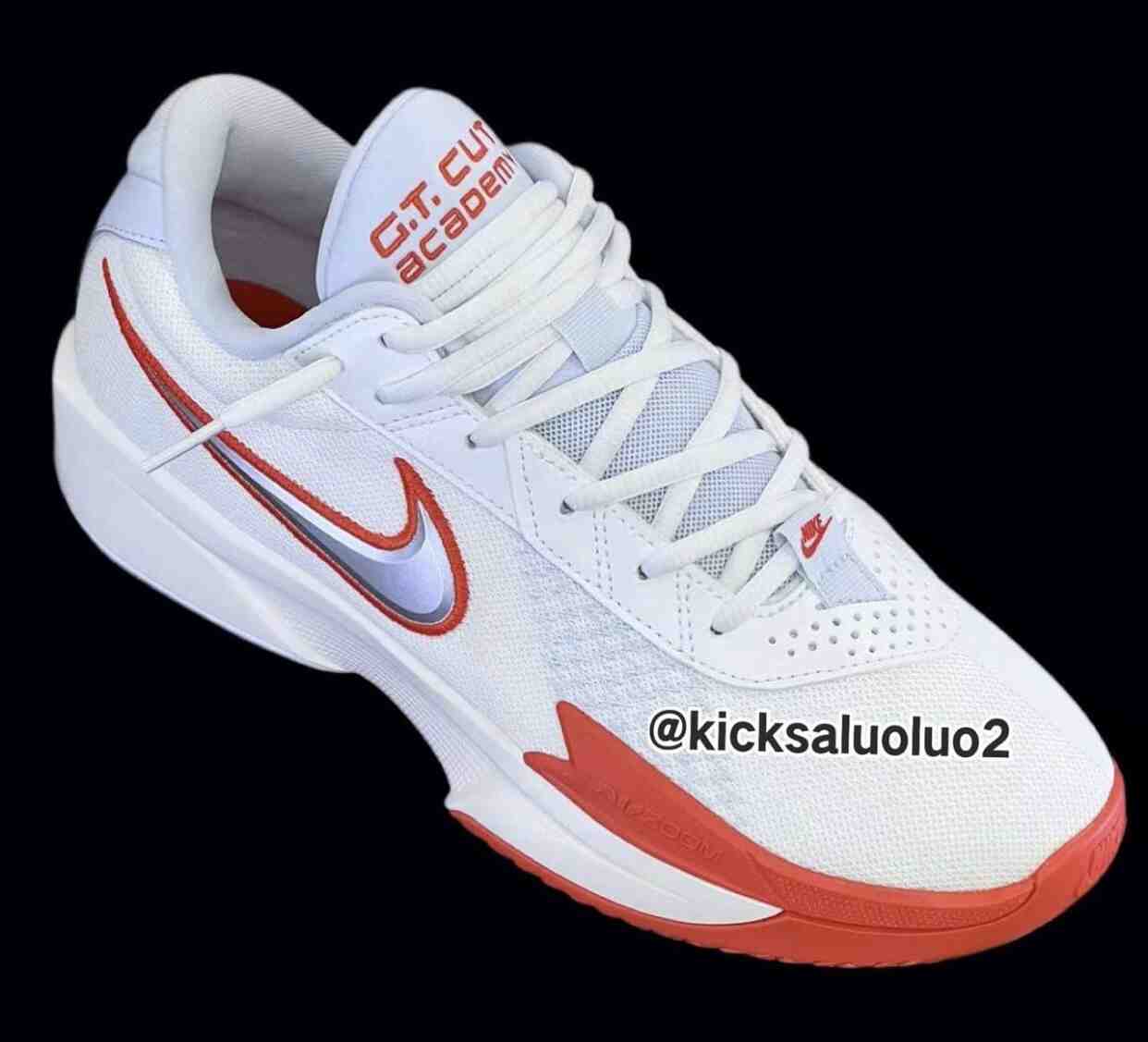 Nike Air Zoom GT Cut, Nike Air Zoom GT, Nike - 耐克 Air Zoom GT Cut 學院版 "高峰白/畢加索紅 "2024 年春季發佈