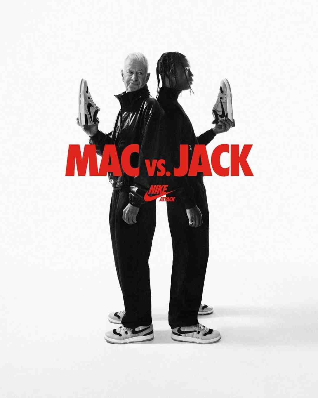 Travis Scott, Nike Mac Attack, Air Jordan 3 - 特拉維斯-斯科特 x 耐克 Mac Attack "仙人掌傑克 "2023 年 12 月發佈