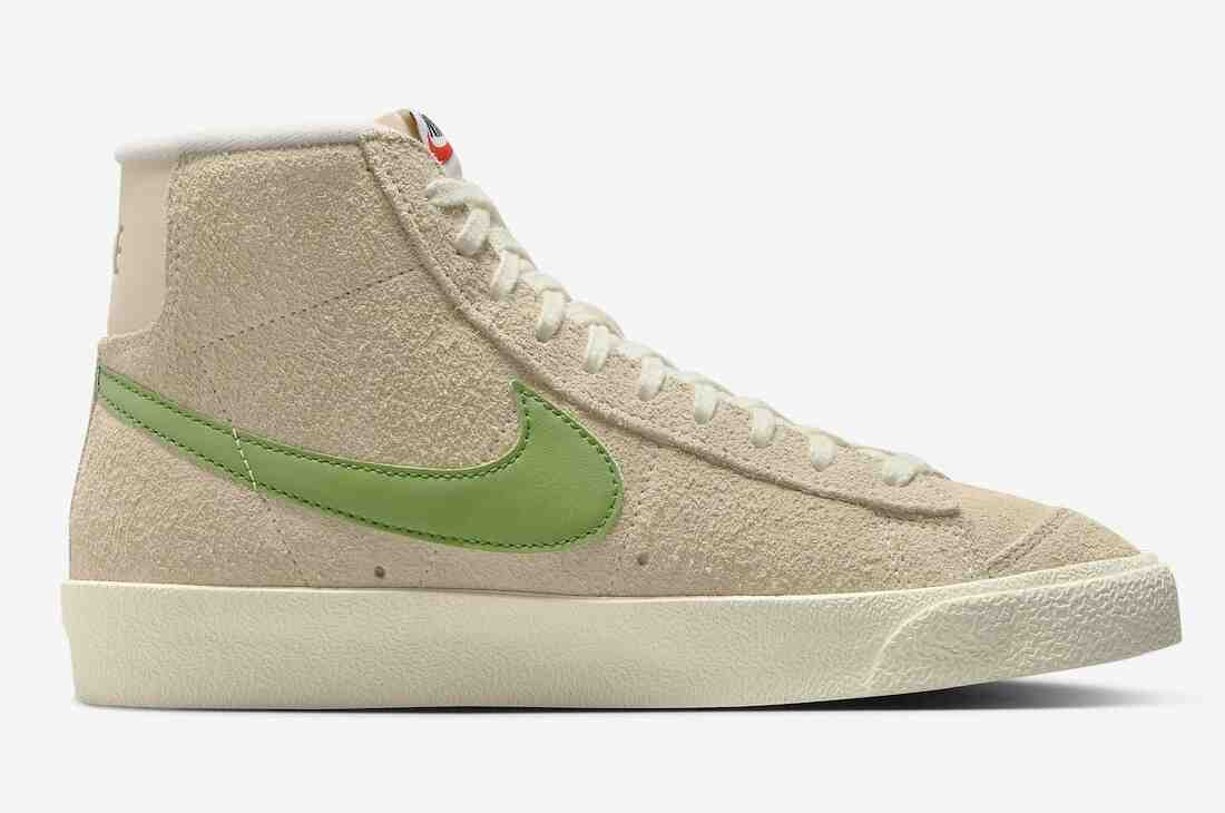 Nike Blazer Mid, Nike Blazer, Nike - Nike Blazer Mid '77 Vintage 有薄紗和葉綠素兩種顏色可供選擇