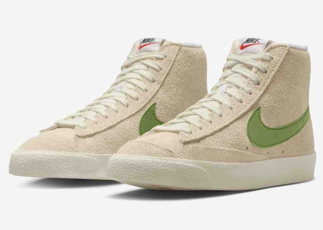 Nike Blazer Mid, Nike Blazer, Nike - Nike Blazer Mid '77 Vintage 有薄紗和葉綠素兩種顏色可供選擇