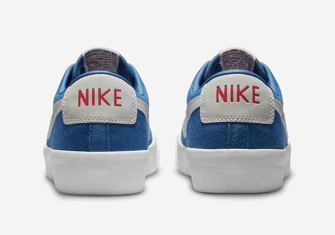 Nike SB Blazer Low GT, Nike SB Blazer Low, Nike - 格蘭特-泰勒的耐克 SB Blazer Low 鞋款 "宮廷藍 "登場