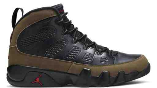 Nike, Air Jordan 9 Olive, Air Jordan 9 - 空氣喬丹 9 "橄欖色 "2024 年假日回歸