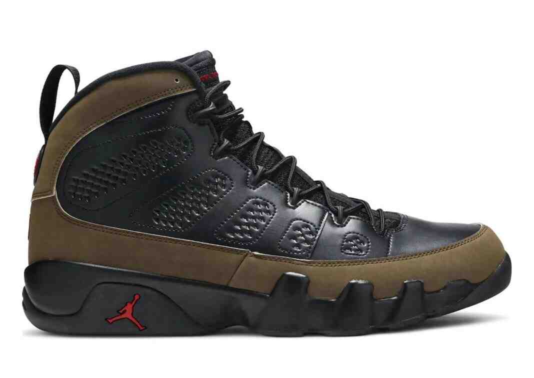 Nike, Air Jordan 9 Olive, Air Jordan 9 - 空氣喬丹 9 "橄欖色 "2024 年假日回歸
