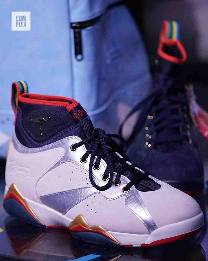 Trophy Room x Air Jordan 7, Trophy Room x Air Jordan 1, Trophy Room, Air Jordan 7, Air Jordan 1 - 馬庫斯-喬丹展示未發佈的 Trophy Room x Air Jordan 樣品