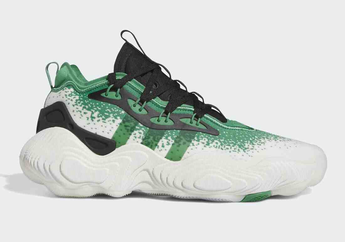 阿迪達斯特雷-楊 3 "Preloved Green "於 2023 年 12 月發佈 adidas Trae Young 3 - 阿迪達斯特雷-楊 3 "Preloved Green "於 2023 年 12 月發佈