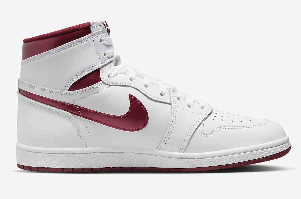 Air Jordan 1 High 85 "金屬勃艮第紅 "將於 2024 年 2 月回歸 Nike, Air Jordan 1 Metallic Burgundy, Air Jordan 1 - Air Jordan 1 High 85 "金屬勃艮第紅 "將於 2024 年 2 月回歸