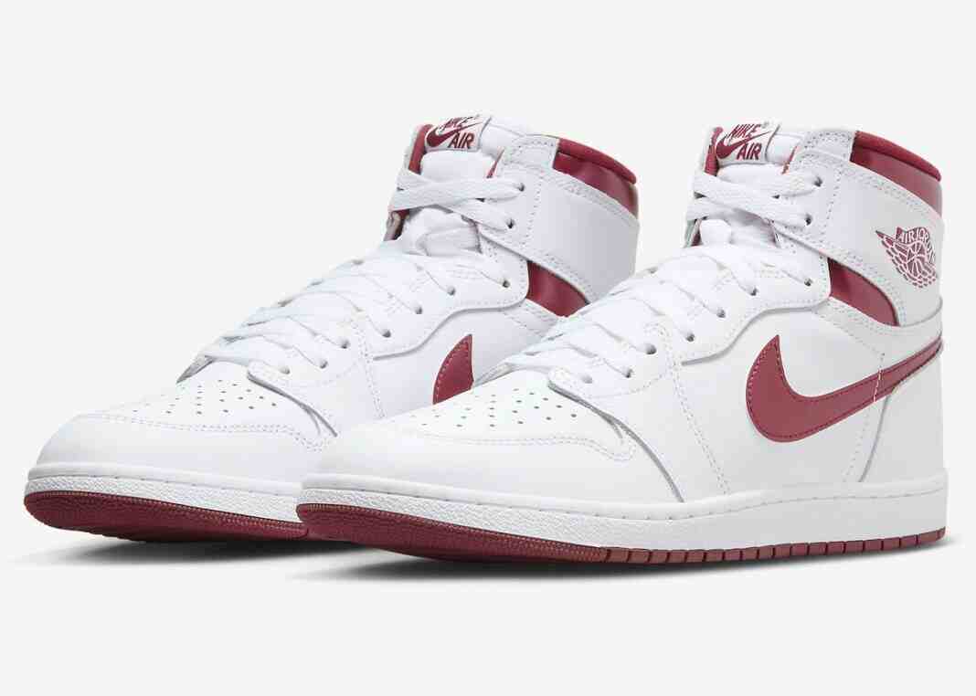 Nike, Air Jordan 1 Metallic Burgundy, Air Jordan 1 - Air Jordan 1 High 85 "金屬勃艮第紅 "將於 2024 年 2 月回歸