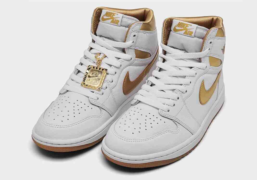 Nike, Air Jordan 1, Air Jordan - Air Jordan 1 High OG "金屬金 "2024 年 2 月發佈