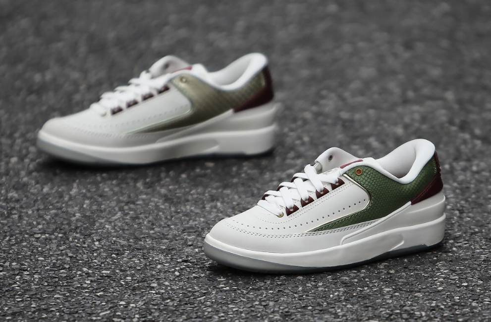 兒童版 Air Jordan 2 Low "中國新年 "套裝將於 2024 年 1 月發售 Air Jordan 2 Low, Air Jordan 2 - 兒童版 Air Jordan 2 Low "中國新年 "套裝將於 2024 年 1 月發售