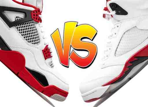 Community Poll, Air Jordan 5 Fire Red, Air Jordan 5, Air Jordan 4 Fire Red, Air Jordan 4 - 更好的 "火紅 "版本：Air Jordan 4 還是 Air Jordan 5