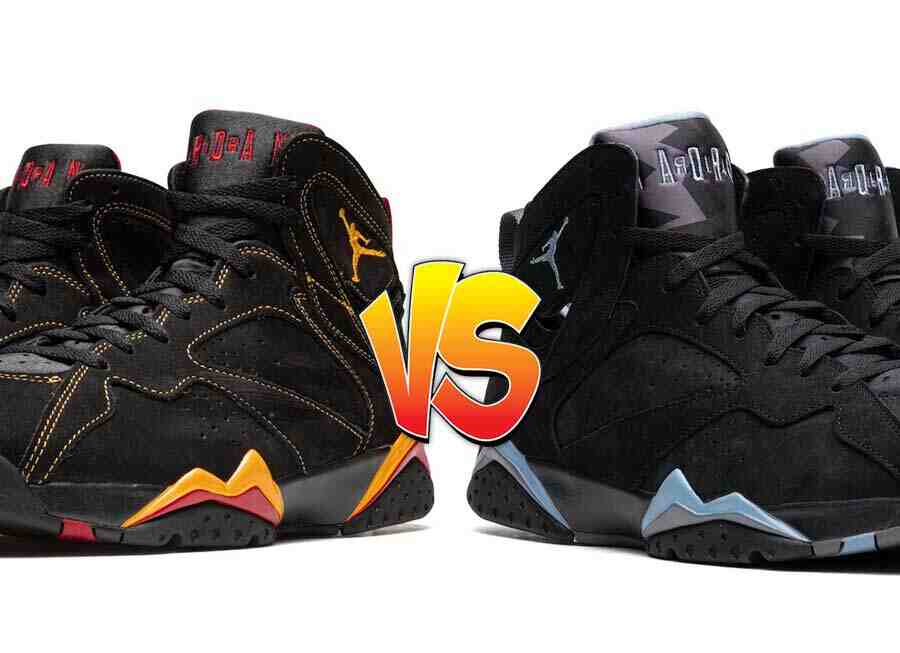 Community Poll, Air Jordan 7 Citrus, Air Jordan 7 Chambray, Air Jordan 7 - 更好的 Air Jordan 7 發佈："柑橘色 "還是 "淺灰色"