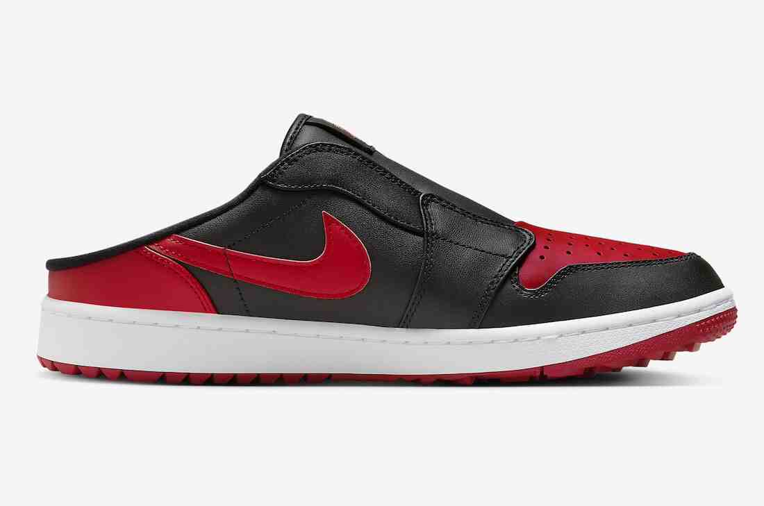 Air Jordan Mule, Air Jordan 1 Low Golf, Air Jordan 1, Air Jordan - Air Jordan Mule Golf "Bred "於 2024 年 2 月發佈