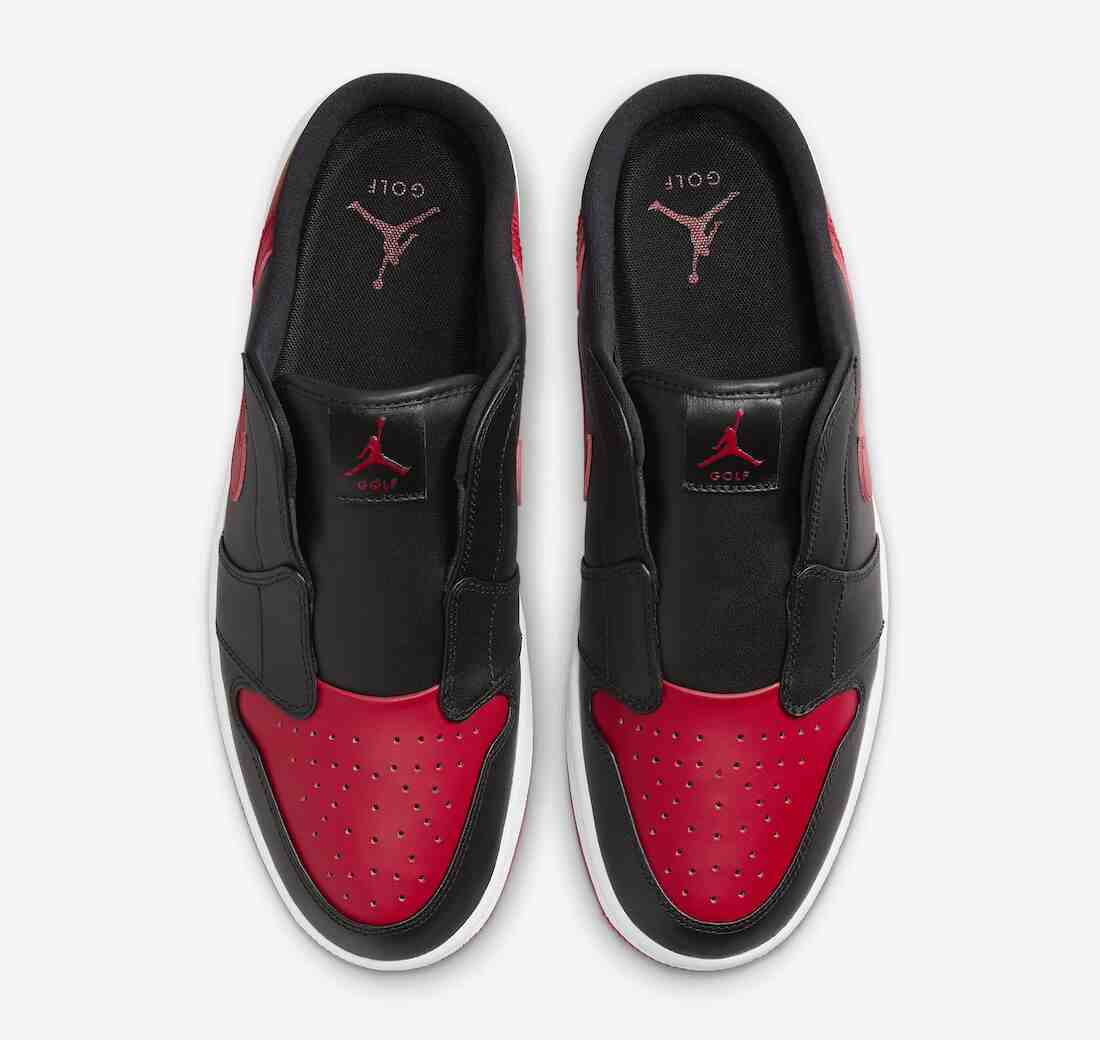 Air Jordan Mule, Air Jordan 1 Low Golf, Air Jordan 1, Air Jordan - Air Jordan Mule Golf "Bred "於 2024 年 2 月發佈