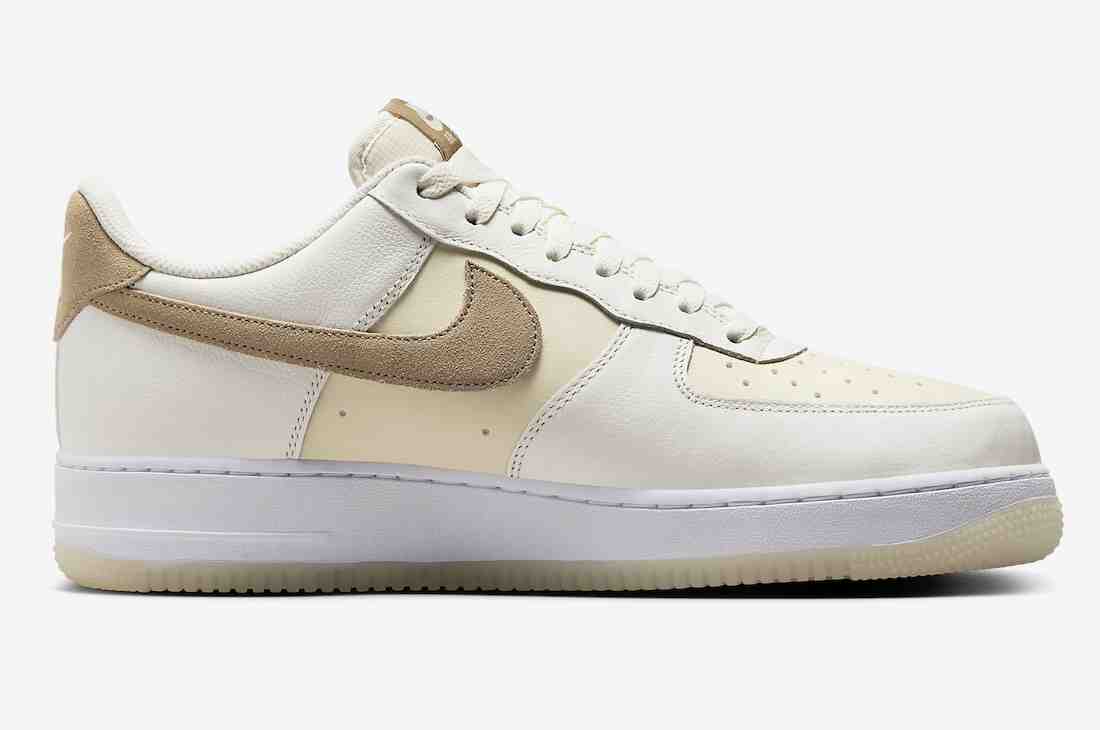 耐克 Air Force 1 Low "卡其色/椰奶色 "2024 年春季發佈 Nike Air Force 1 Low, Nike Air Force 1, Nike - 耐克 Air Force 1 Low "卡其色/椰奶色 "2024 年春季發佈