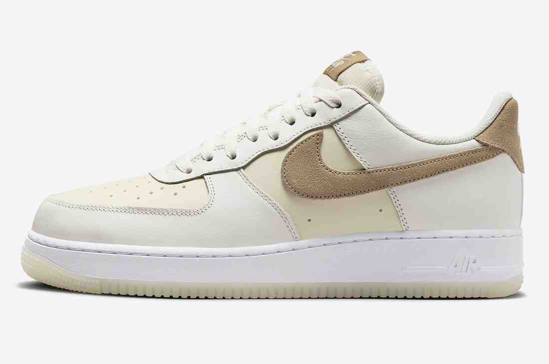 耐克 Air Force 1 Low "卡其色/椰奶色 "2024 年春季發佈 Nike Air Force 1 Low, Nike Air Force 1, Nike - 耐克 Air Force 1 Low "卡其色/椰奶色 "2024 年春季發佈