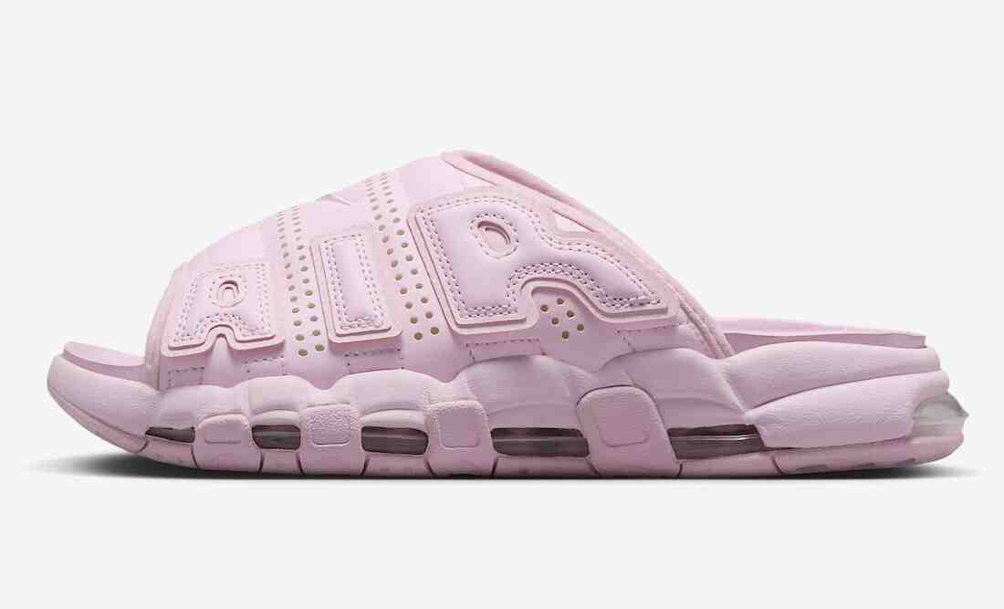 Nike Air More Uptempo Slide, Nike Air More Uptempo, Nike - 耐克 Air More Uptempo Slide "粉色 "2024 年春季發佈