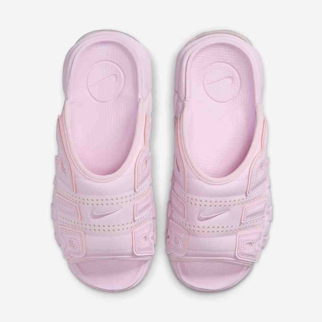 Nike Air More Uptempo Slide, Nike Air More Uptempo, Nike - 耐克 Air More Uptempo Slide "粉色 "2024 年春季發佈