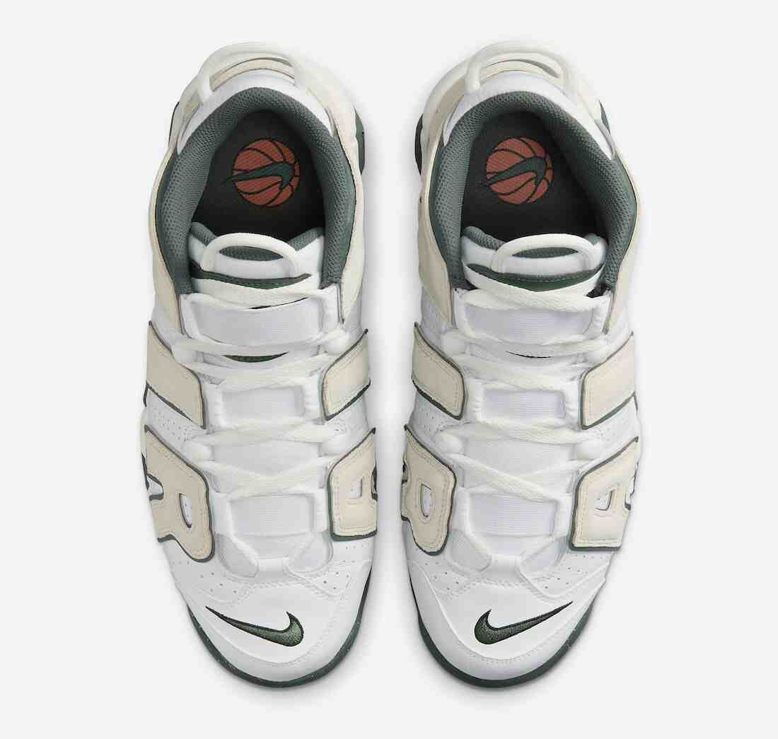 Nike Air More Uptempo, Nike - 耐克 Air More Uptempo "復古綠 "2024 年春季發佈