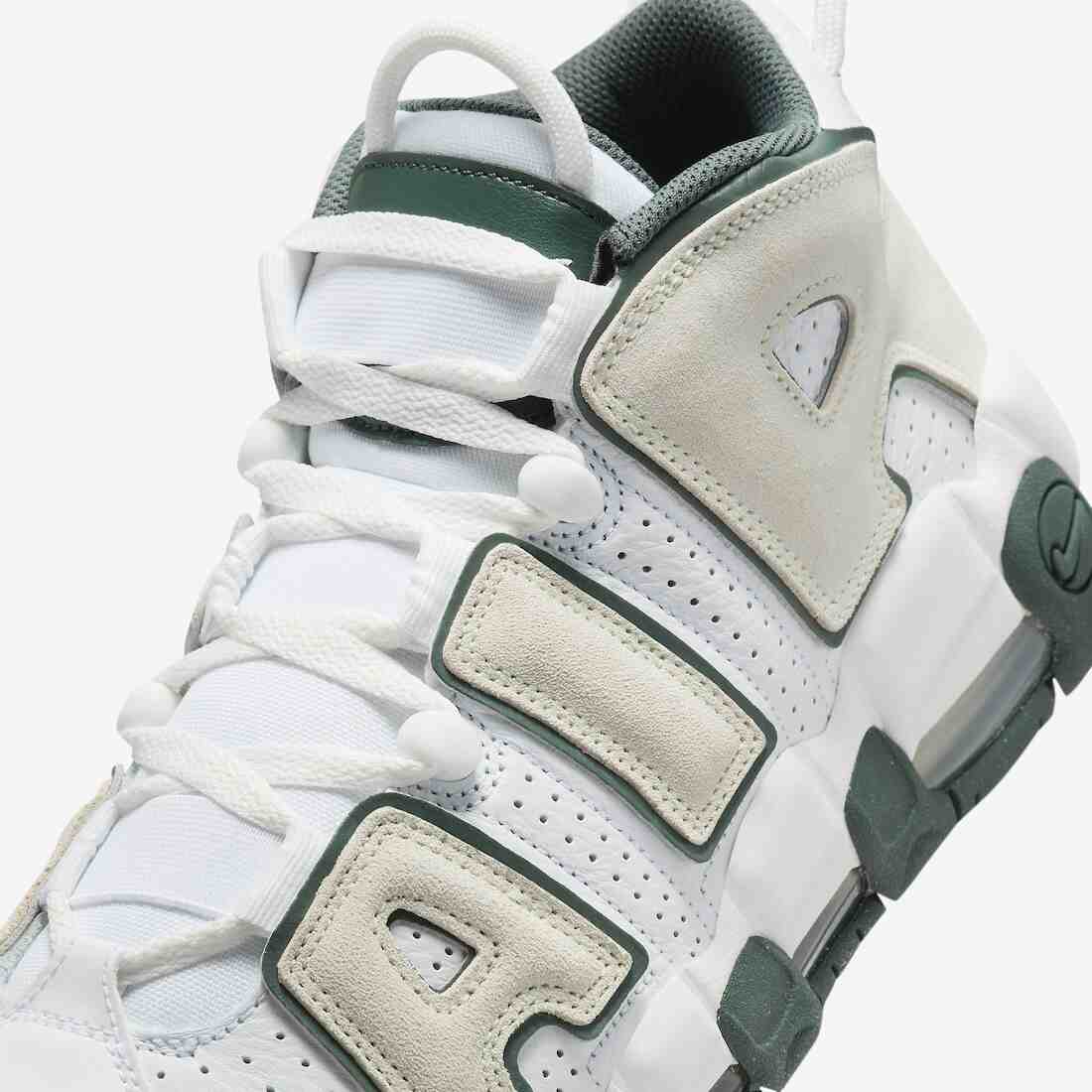 Nike Air More Uptempo, Nike - 耐克 Air More Uptempo "復古綠 "2024 年春季發佈