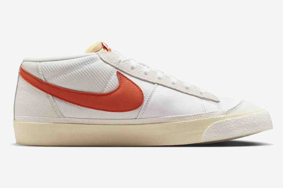 Nike Blazer Low, Nike Blazer, Nike - 耐克 Blazer Low Pro 俱樂部 "白色/橙色 "款亮相