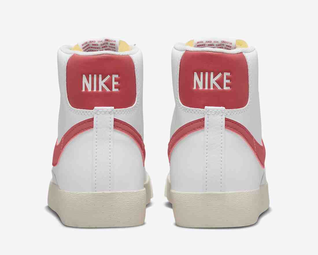 Nike Blazer Mid, Nike Blazer, Nike - 耐克 Blazer Mid '77 女裝 "白色/紅色星塵 "款到貨