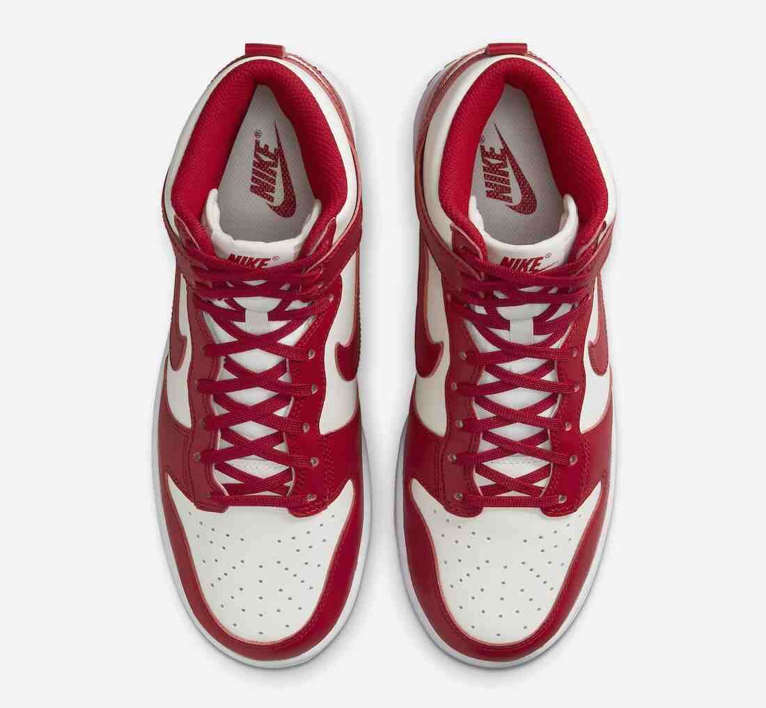 耐克 Dunk High "運動紅 "2024 年夏季發佈 Nike Dunk High, Nike - 耐克 Dunk High "運動紅 "2024 年夏季發佈