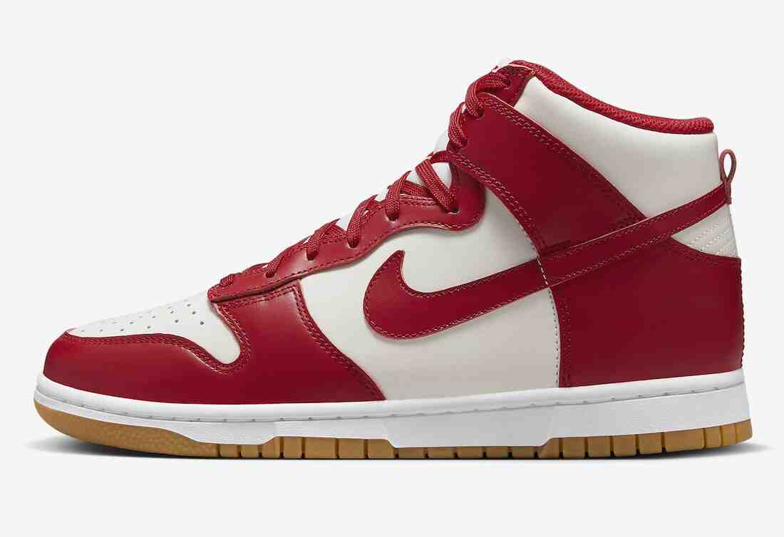 耐克 Dunk High "運動紅 "2024 年夏季發佈 Nike Dunk High, Nike - 耐克 Dunk High "運動紅 "2024 年夏季發佈