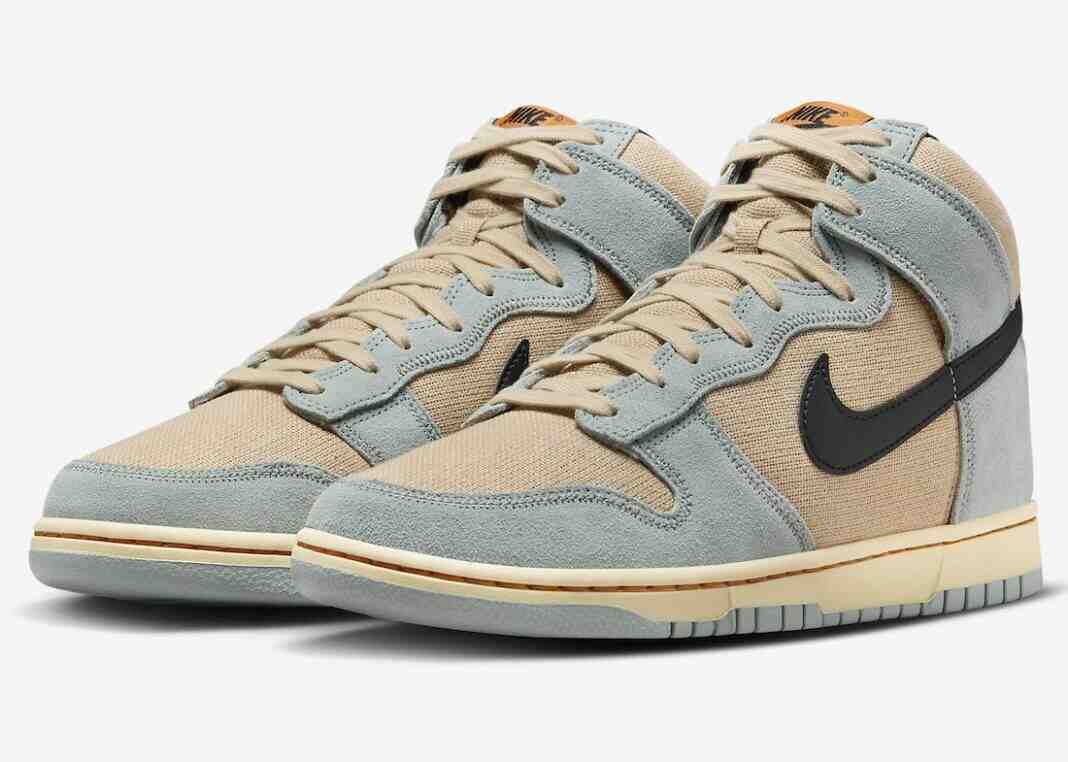 Nike Dunk High, Nike - 耐克 Dunk High SE "Hemp Hoops" 現已上市（2024 年 1 月）