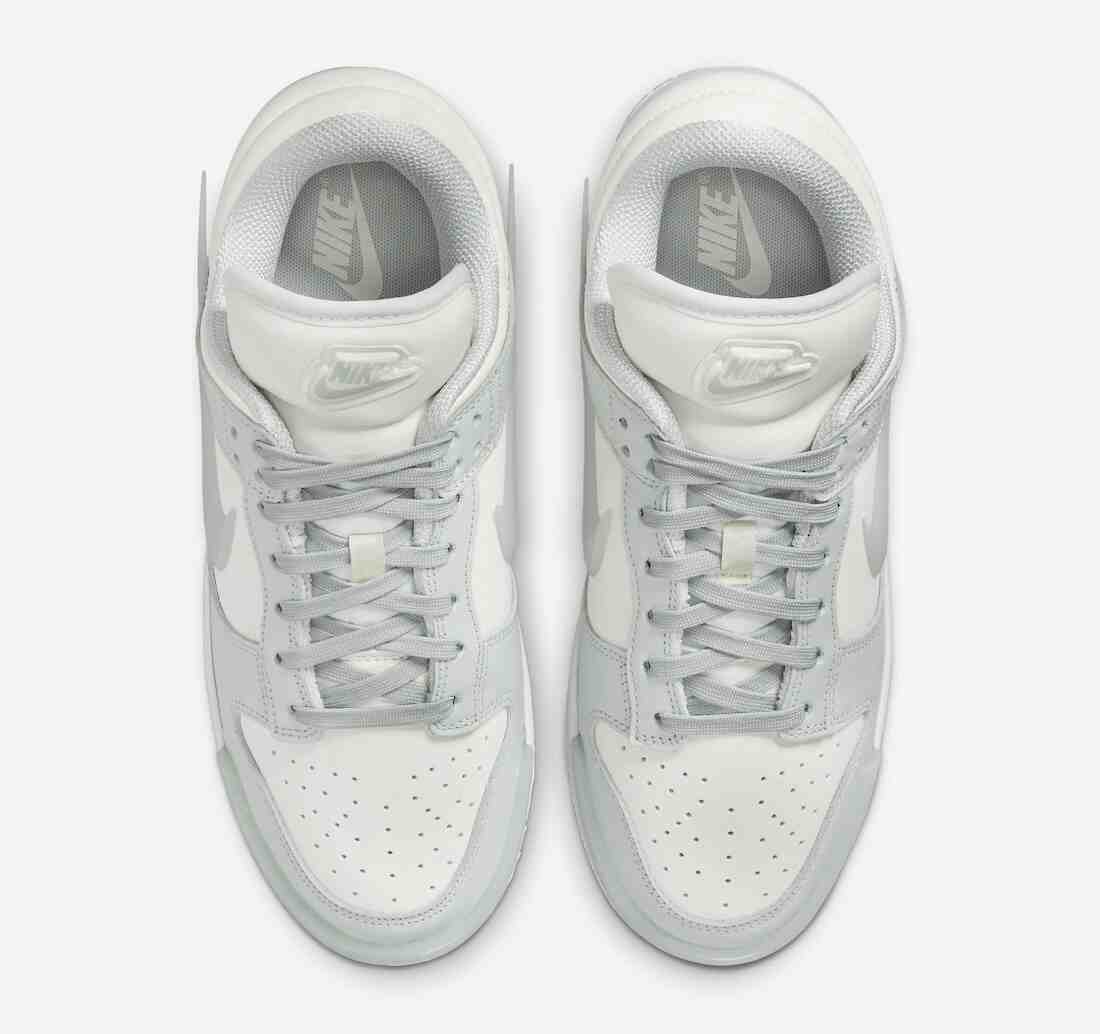 耐克 Dunk Low Twist "淺銀色 "2024 年春季發佈 Nike Dunk Low Twist, Nike Dunk Low, Nike - 耐克 Dunk Low Twist "淺銀色 "2024 年春季發佈