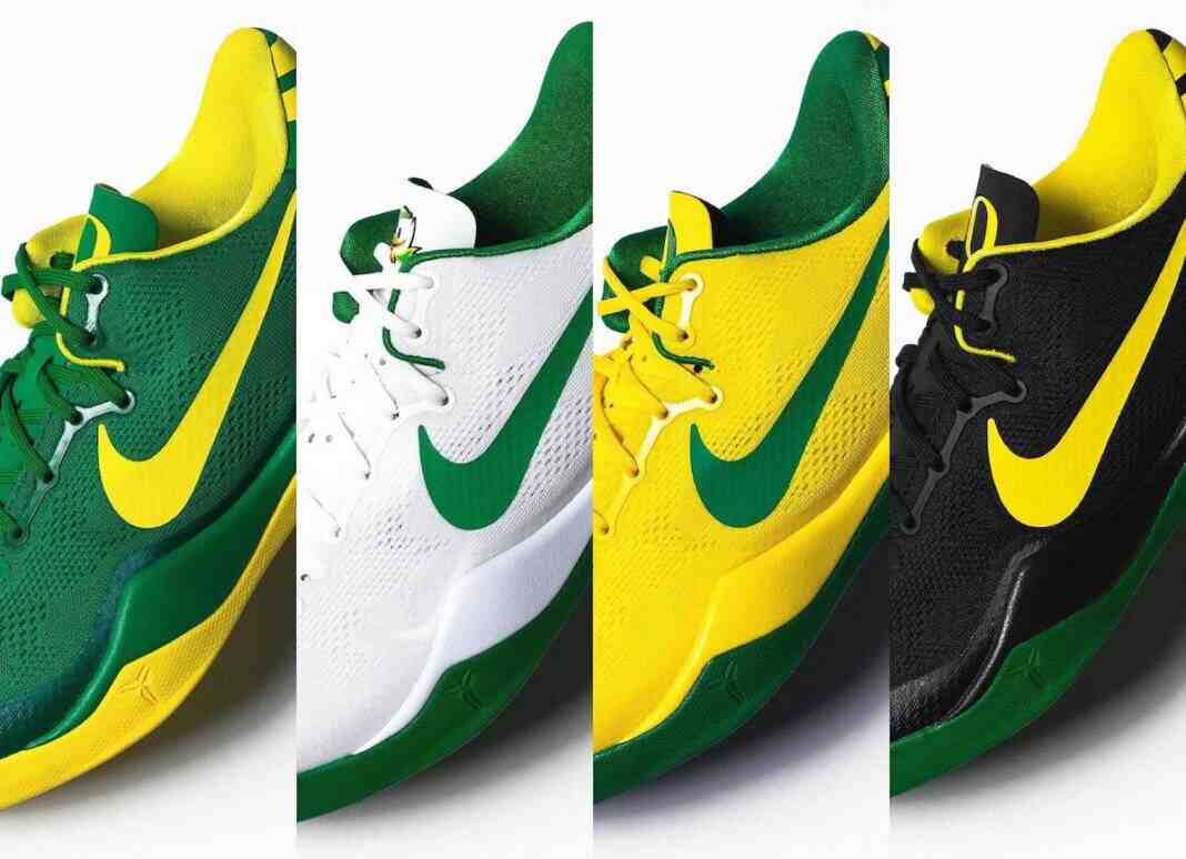 Oregon Ducks, Nike Kobe 8, Nike - 耐克科比 8 "俄勒岡鴨 "PE 包（2024 年）