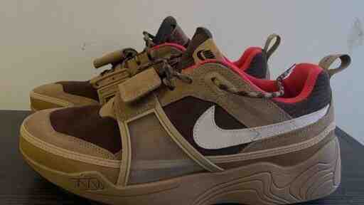 Travis Scott, Nike Sharkidon, Nike Shark-A-Don - 特拉維斯-斯科特 x 耐克 Shark-A-Don "山毛櫸 "2024 年秋季發佈