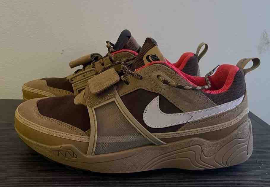 Travis Scott, Nike Sharkidon, Nike Shark-A-Don - 特拉維斯-斯科特 x 耐克 Shark-A-Don "山毛櫸 "2024 年秋季發佈