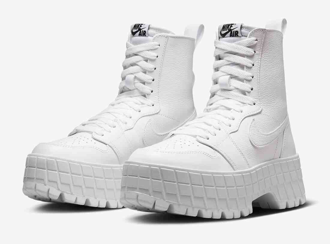 Air Jordan 1 Brooklyn "三重白 "2024 年夏季發佈 Air Jordan 1 Brooklyn, Air Jordan 1, Air Jordan - Air Jordan 1 Brooklyn "三重白 "2024 年夏季發佈