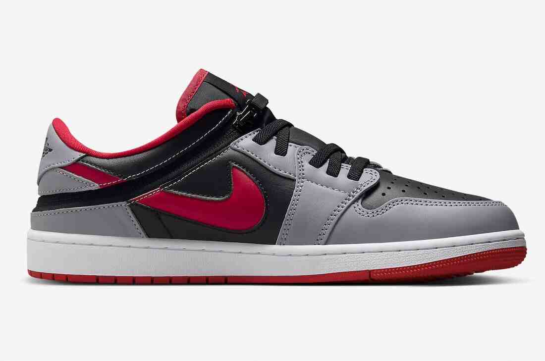 Air Jordan 1 Low, Air Jordan 1 FlyEase, Air Jordan 1 - Air Jordan 1 Low EasyOn "黑水泥 "2024 年夏季發佈