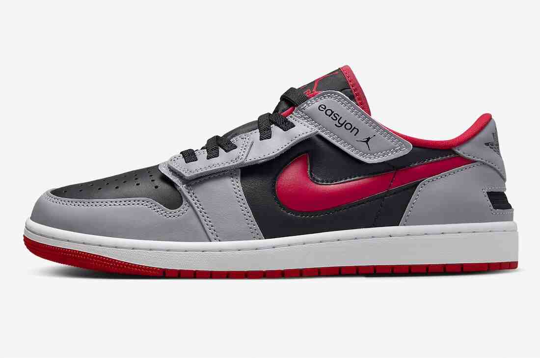 Air Jordan 1 Low, Air Jordan 1 FlyEase, Air Jordan 1 - Air Jordan 1 Low EasyOn "黑水泥 "2024 年夏季發佈