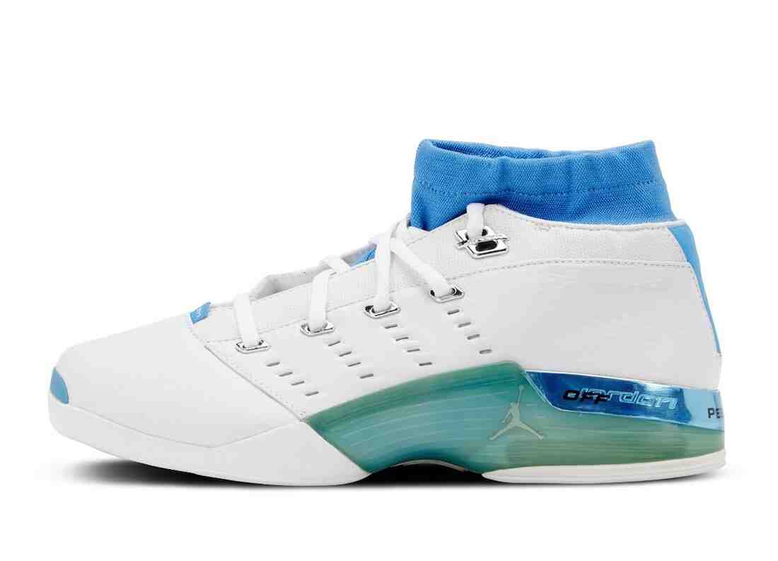 Air Jordan 17 Low University Blue Carolina 2024