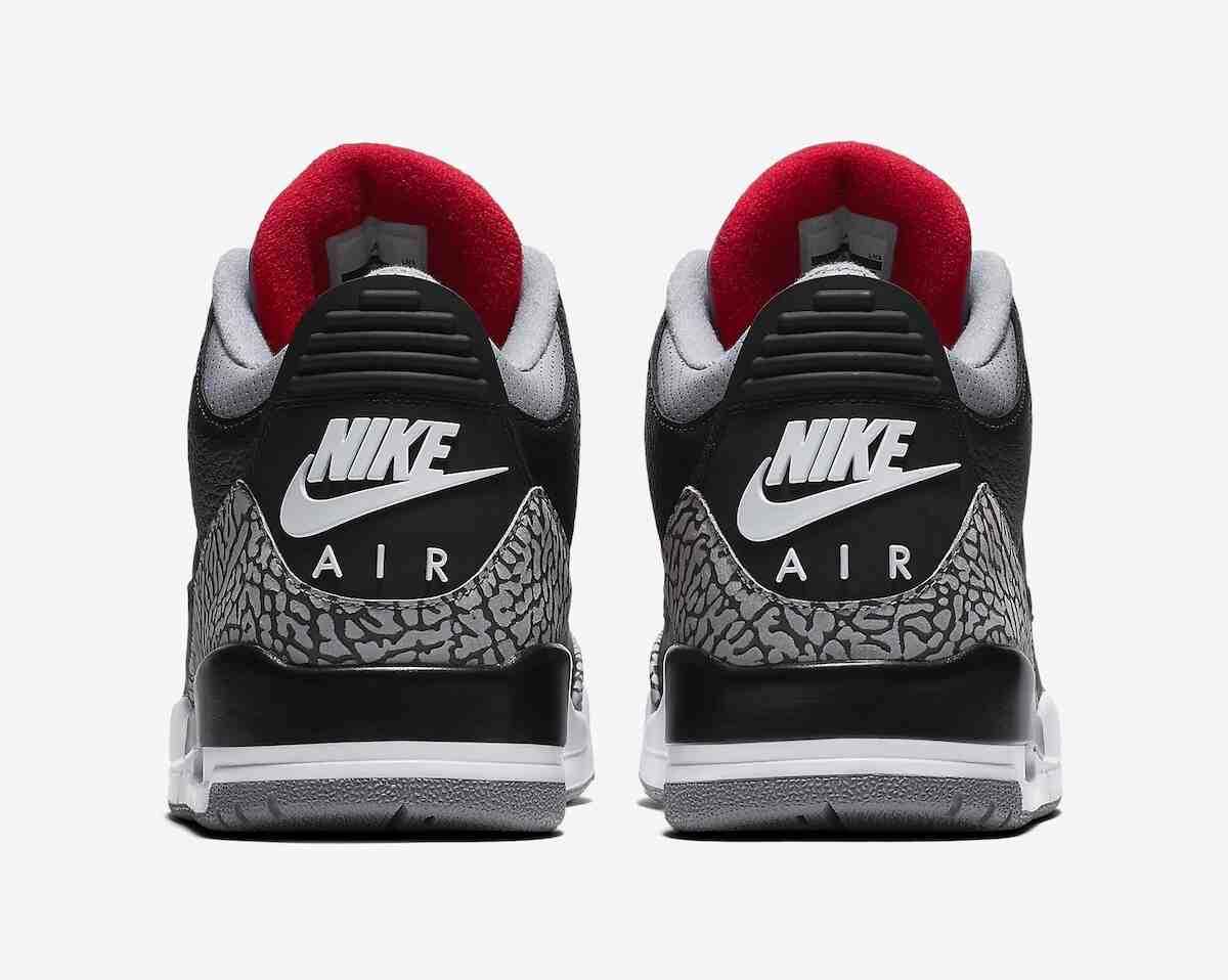 Air Jordan 3 Black Cement, Air Jordan 3, Air Jordan - Air Jordan 3 "Black Cement Reimagined" 2024 年假日發佈