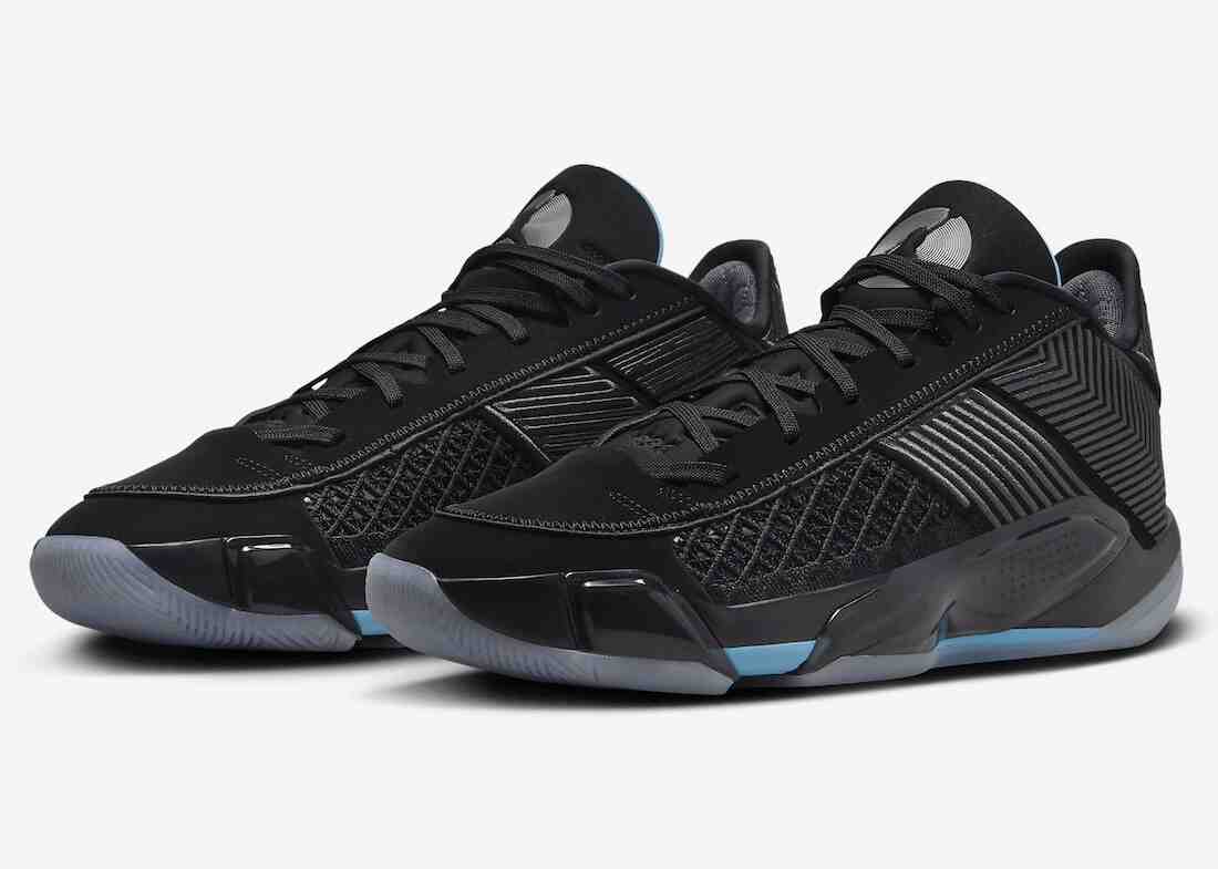 Air Jordan 38 Low, Air Jordan 38, Air Jordan 3 - Air Jordan 38 Low "Black/Gamma Blue" 2024 年 2 月發佈